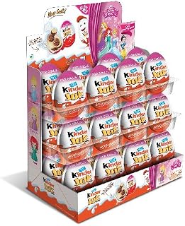 Chocolate Kinder Joy with Surprise Inside (24-Pack (Girls))