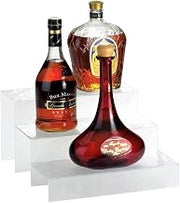 Cal-Mil 1491-67 Classic Bottle Display, 12" W x 13" D x 6.75" H, Frost