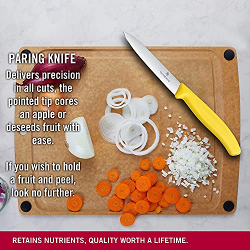 Victorinox Yellow / 3.9" / Straight Paring Knives