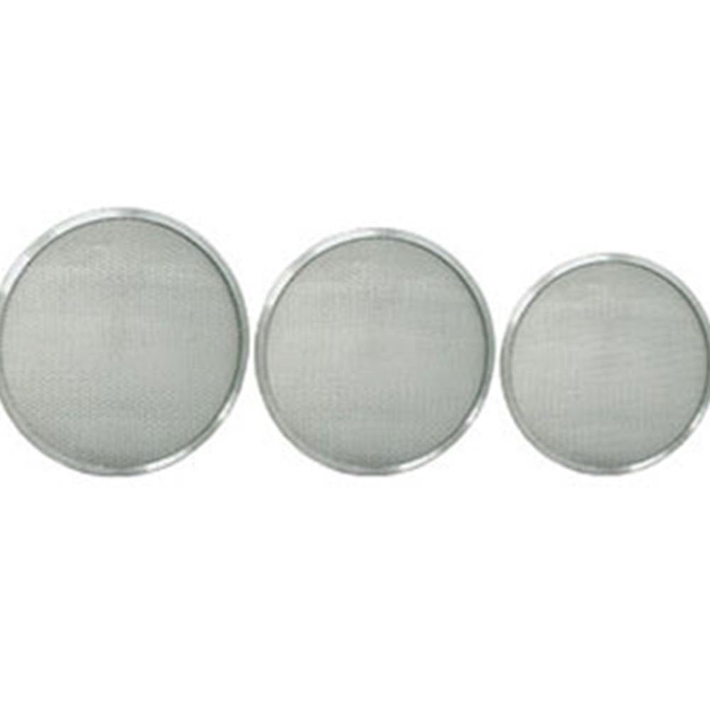 Pizza Screen by Royal Industries – 18", Standard Weight Aluminum, Silver, Model ROY PS 18