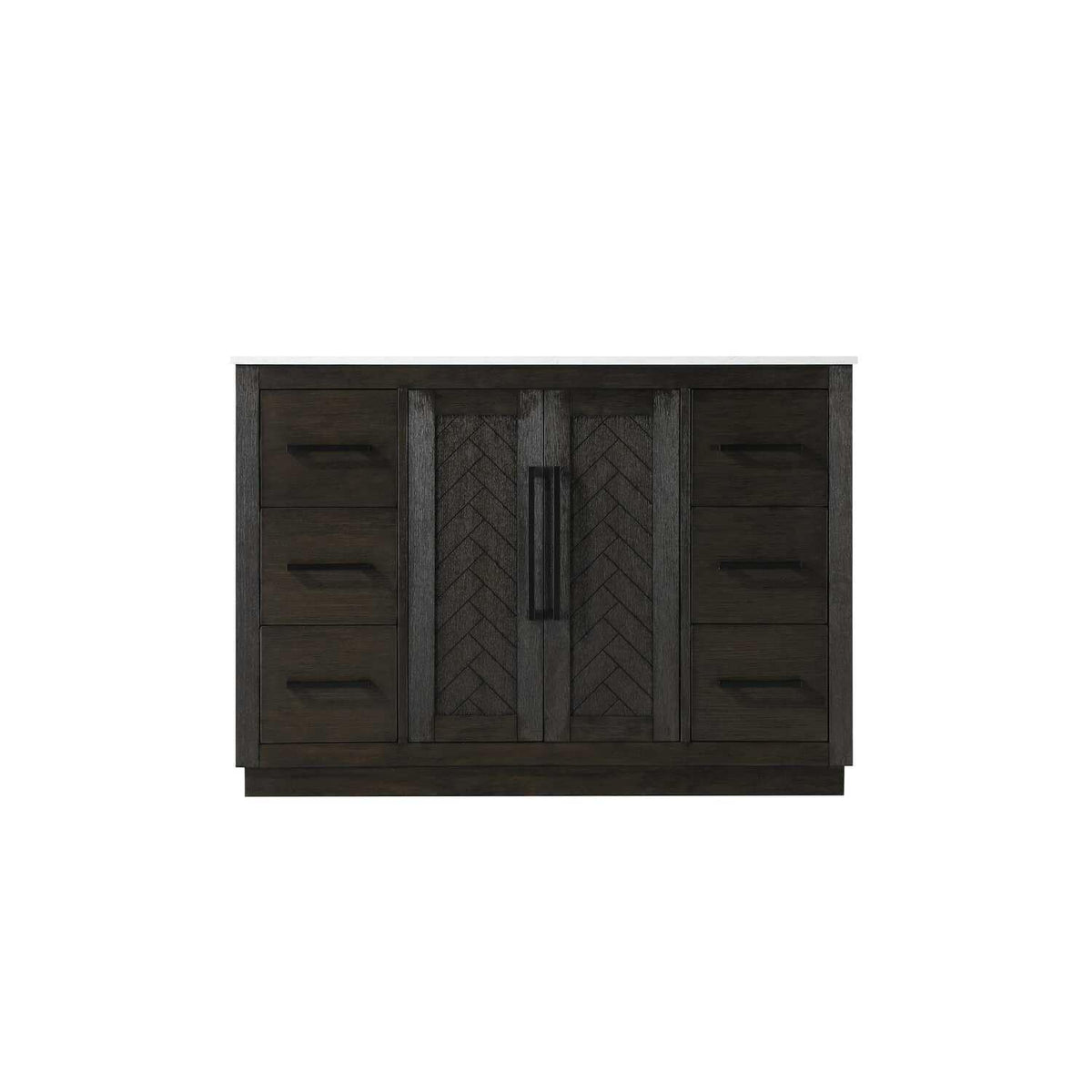 Chase Bathroom Vanity Chocolate Oak by Lighting Design – Wood, Chocolate Oak, Model 5607824