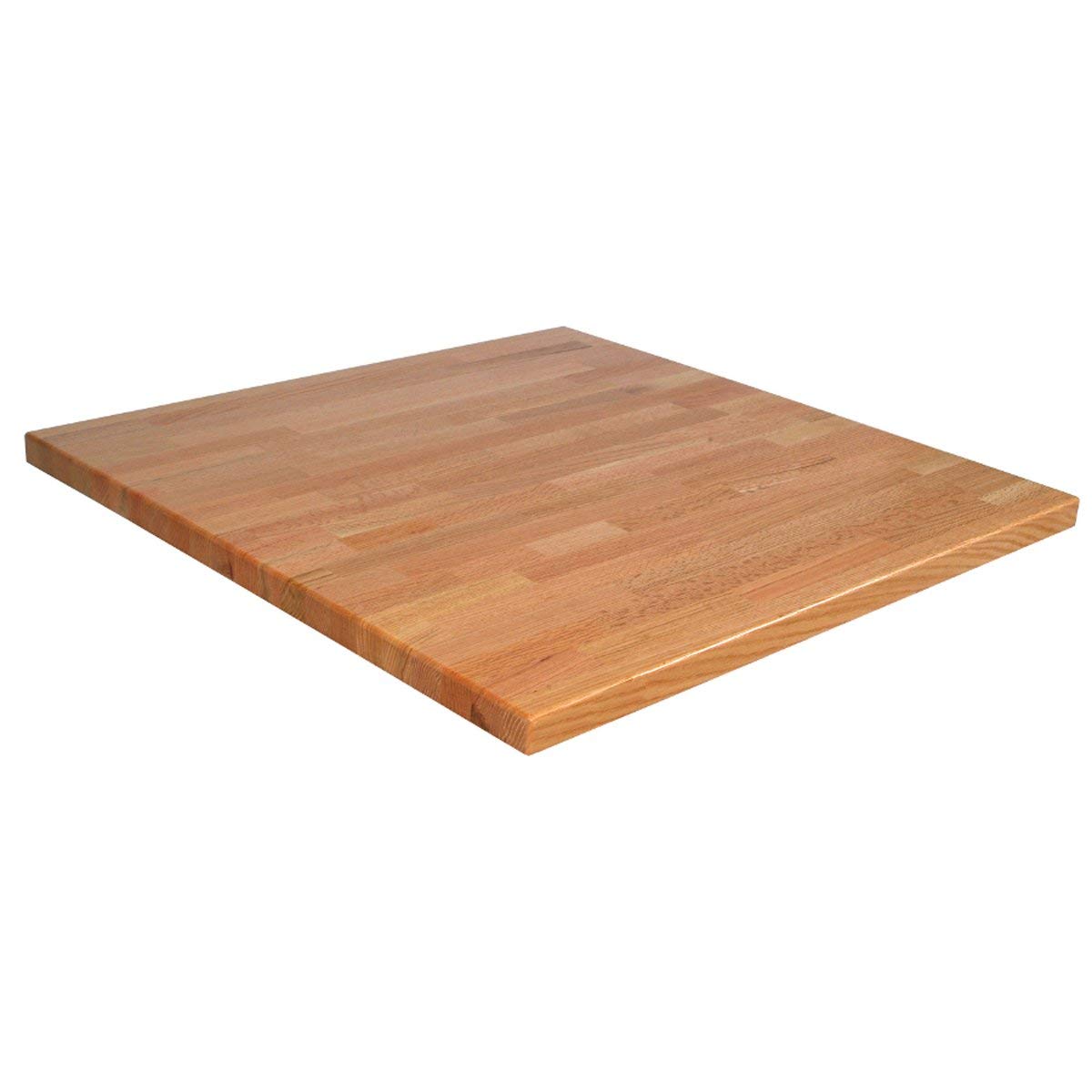 Blended Oak Butcher Block Countertop - 1-1/2" Thick by John Boos – 84"L x 25"W, Oak, Varnique Semi-Gloss, Model OKT-BL8425-V