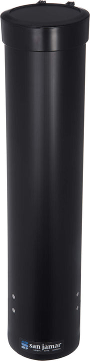 San Jamar Black / 1 / 4-10 oz Cup Holders