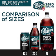 Dr Pepper Zero Sugar Cherry / 12 Fl Oz (Pack of 24) / 1 Soft Drinks
