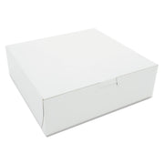 Non-Window Bakery Boxes by SCT – 250.0 milliliters, Cardboard, White