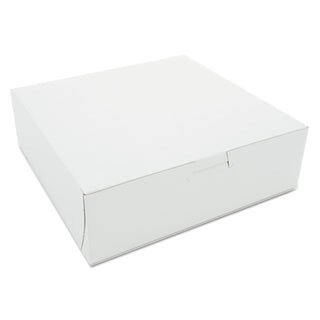 Non-Window Bakery Boxes by SCT – 250.0 milliliters, Cardboard, White