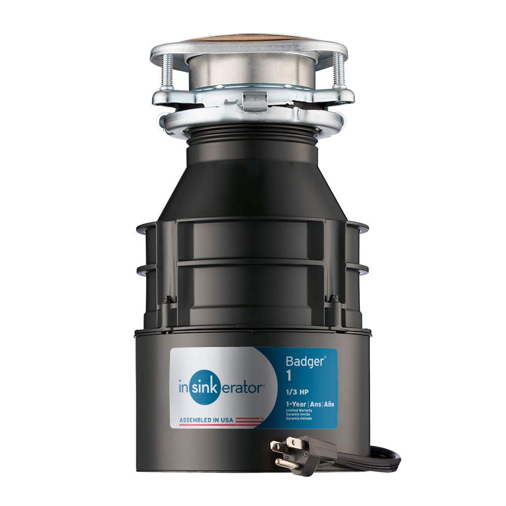 Garbage Disposal with Cord by InSinkErator – Commercial Grade