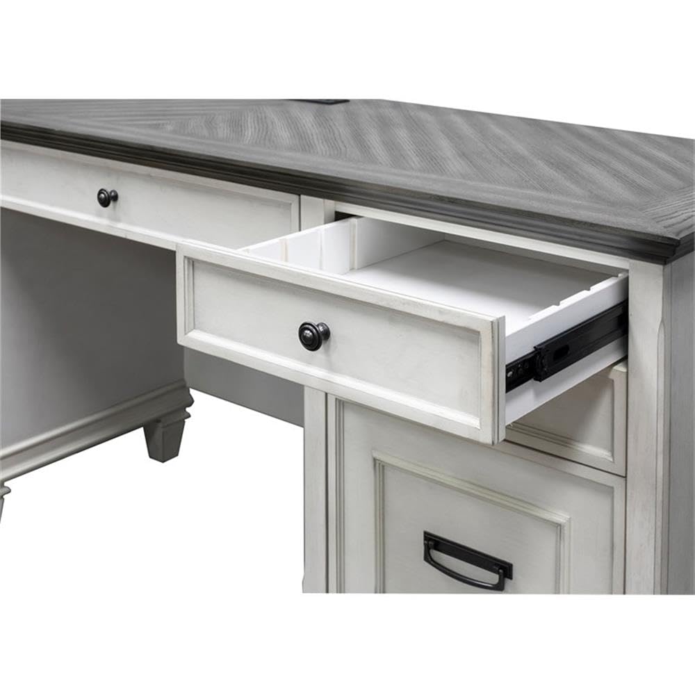 Martin Furniture White / Desk / 31 in x 70 in x 30 in Home Office Desks