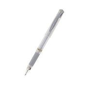 Signo UM-153 Gel Ink Rollerball Pen by Uni-Ball – Rubber, Silver, Pack of 3, Model UM153.26.3