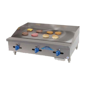 Manual Countertop Gas Griddle by Comstock Castle – Model FHP72-72