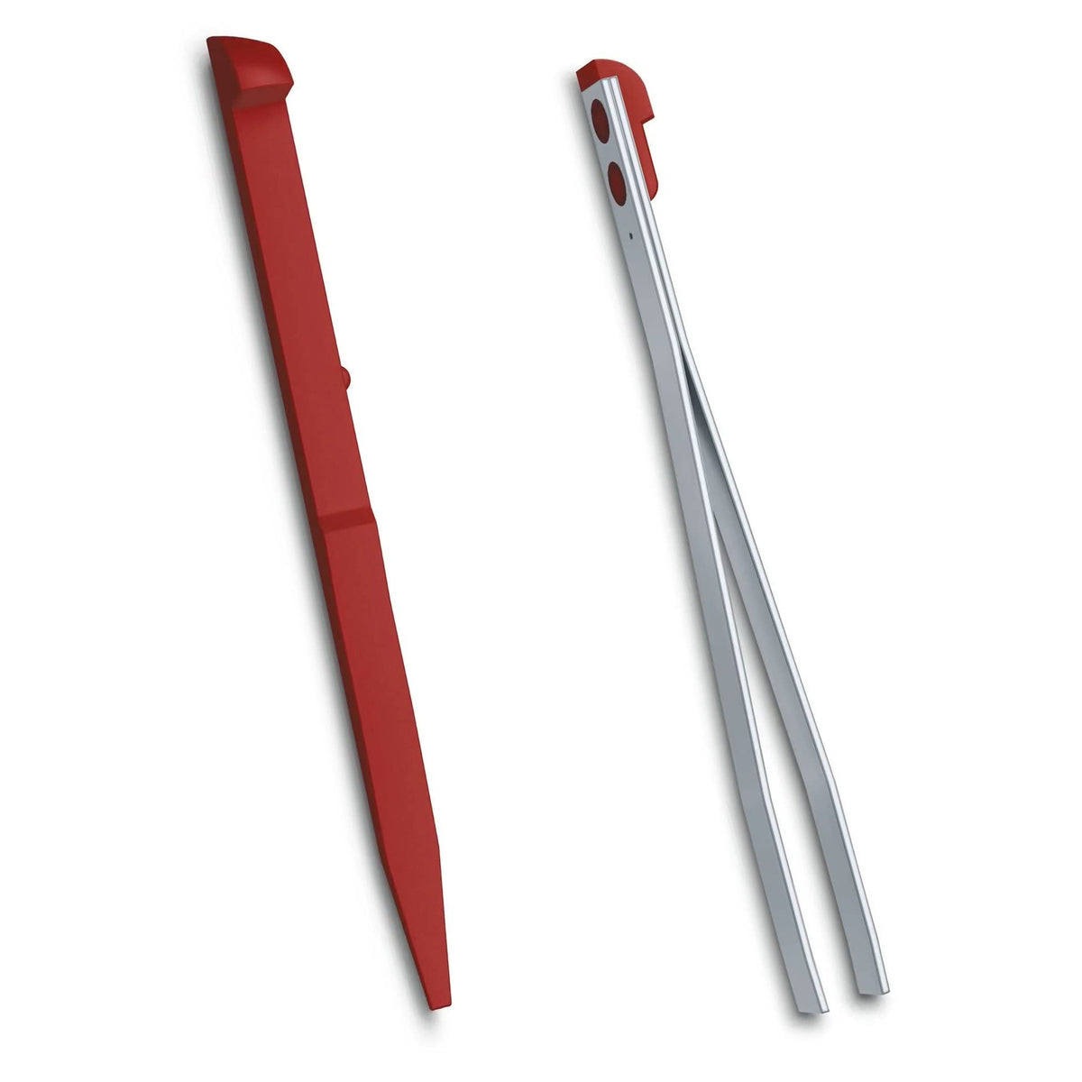 Colour toothpick + tweezers spares for LARGE 91mm swiss army knife (Red) by Victorinox – 91mm, Red, Pack of 2, Model BUNDLE-LGRED-91MM-SNL