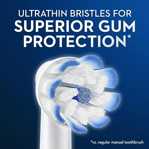 Oral-B Gum Care / 3 Count (Pack of 2) / White Toothbrush Replacement Heads