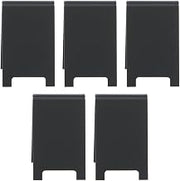 HUBERT A-Frame Sign Easel Black Plastic - 2" L x 3 1/2" H, 5 per Bag