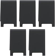 HUBERT A-Frame Sign Easel Black Plastic - 2" L x 3 1/2" H, 5 per Bag