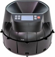 ControlTek Digital Coin Counter/Sorter/Wrapper - Black - 1 Each