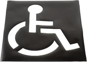 Global Industrial Parking Lot Stencil, Handicapped Symbol