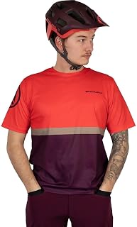 Endura Mens SingleTrack Mountain Cycling Core Printed LS T