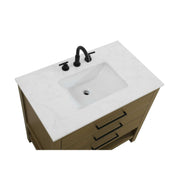 Bathroom Vanity Chestnut Brown by karson – Chestnut Brown