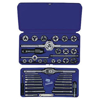 41 Pc. Metric Tap & Hex Die Set by IRWIN – One Size, Blend, Silver, Model 26317