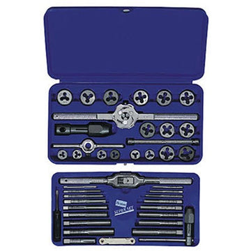 41 Pc. Metric Tap & Hex Die Set by IRWIN – One Size, Blend, Silver, Model 26317
