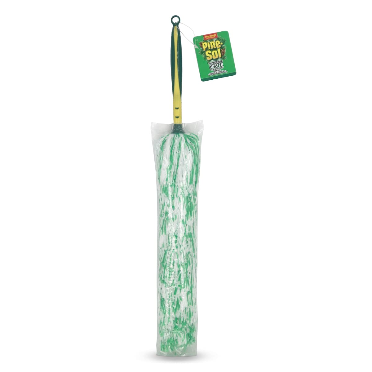 17 Inch Microfiber Duster | Effective Dust Wand for Cleaning All Surfaces | Anti-Static by Pine-Sol – 17 inches, Microfiber, Green, Model PNS-76237