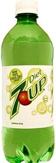 7UP Zero Sugar Lemon Lime Soda, 20 fl oz bottle