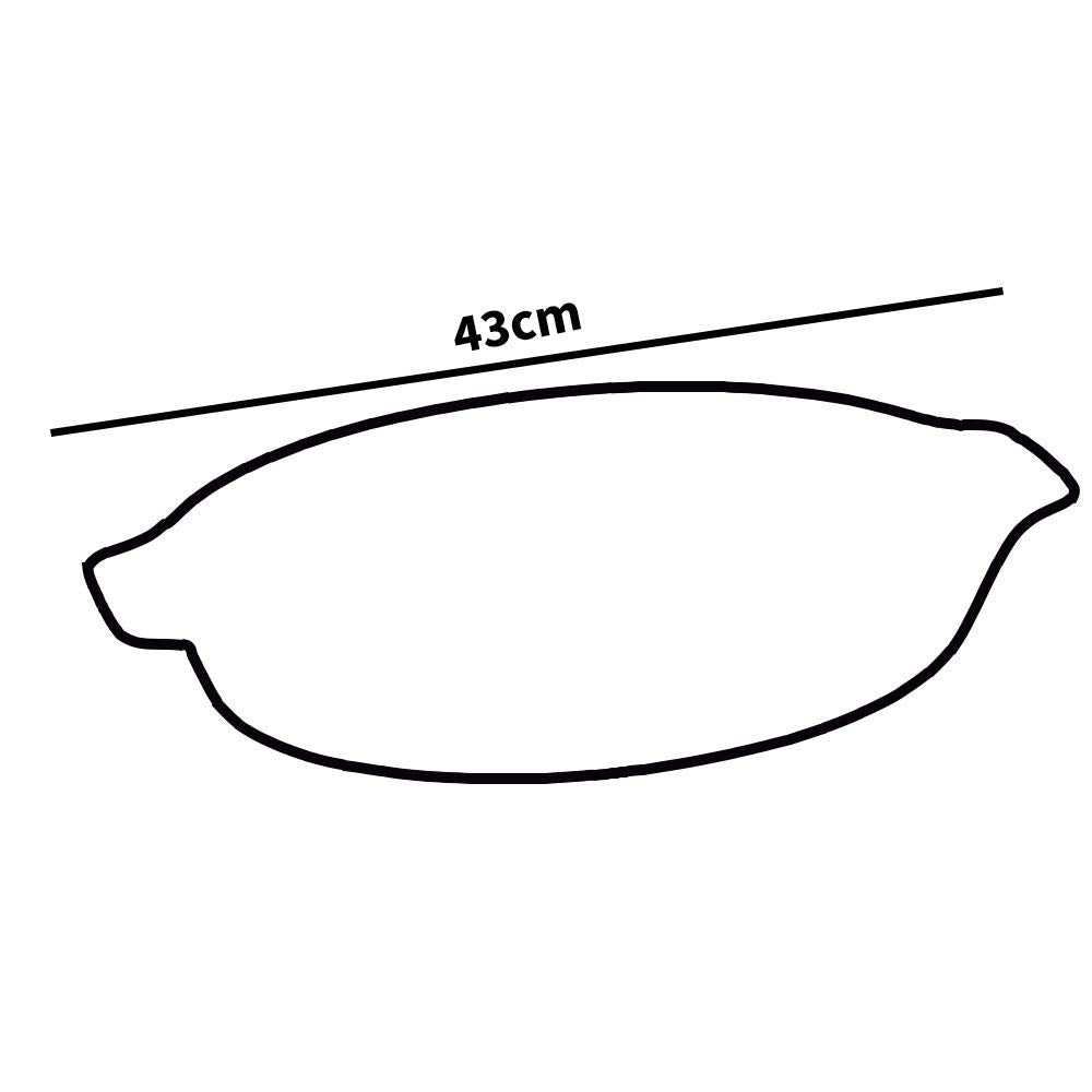 Ceramic Oval Platter 37 cm by STAUB – Grande, 4 liters, Ceramic, cerise, Model RSTC612