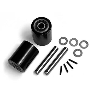GPS Load Wheel Kit for Manual Pallet Jack - Fits Specific Uline Models by GPS - Generic Parts Service – Black, Model GWK-1043-LW
