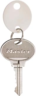 Master Lock 7116D Plastic Key Tags, 20 Per Bag, White
