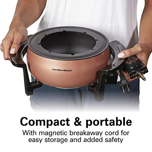 Hamilton Beach 3 Quarts / Copper / 1 Electric Fondue Pots