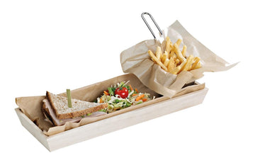 PacknWood 210WOODTRAY15 Heavy Duty Wooden Tray- Pack of 10