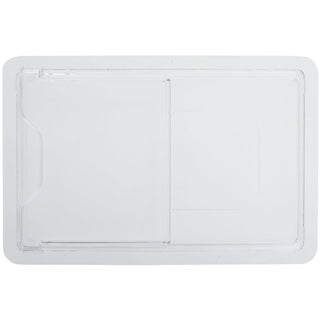 () 12" x 18" Lid for Half-Size Food Box - Camwear® SlidingLids by Cambro – 18-Inch, Polycarbonate, Clear, Model 1218SCCW135