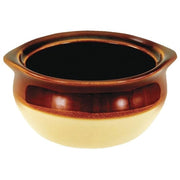 Onion Soup Crock by CRESTWARE – Ceramic, Bone White, Model CM4OSC