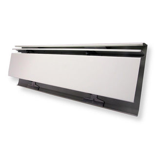 Slant/Fin 5' Dummy Enclosure Only 30 Series by Slant Fin – 61"L x 2.69"W x 7.88"H, Galvanized Steel, White, Model 101-403-5