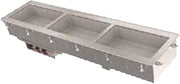 Vollrath 3664230 Three-Well Hot Short Sided Drop-In