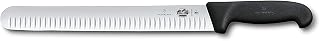 Victorinox 12 Inch Slicing Knife | High Carbon Stainless Steel Granton Blade For Efficient Slicing, Fibrox Pro Handle