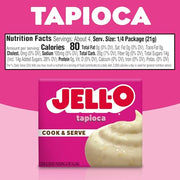 Jell-O Tapioca / 3 Ounce (Pack of 24) / 24 Pudding Mixes