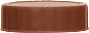 FIFO Brown Plastic Bottle Label Cap, 6 per Pack