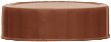 FIFO Brown Plastic Bottle Label Cap, 6 per Pack