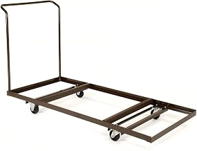 Global Industrial Table Cart for Rectangular Folding Tables, 12 Table Capacity