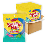 Swedish Fish Mixed-Fruit / 5.07 Oz (Pack of 12) / Green,Red Gummy Candy
