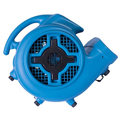 XPOWER 15.9. D x 18.5. H x 17.5. W inches / Pro P-800 / Blue Floor Fans