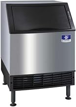 Manitowoc UDF-0190A NEO 26" Air Cooled Undercounter Full Size Cube Ice Machine with 90 lb. Bin - 198 lb