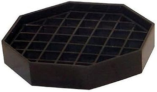 Bar Maid CR-1451B Trivet Style Black Octagon 4-1/2" Drip Catcher