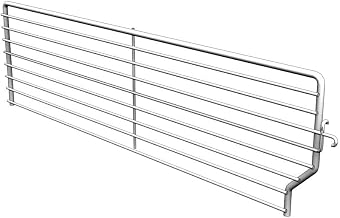 Lozier Wire Binning Divider for Retail Display Shelves | Metal Bin Dividers for Gondola Shelving & Store Shelves | Customizable Display Shelving for Retail & Convenience Stores | 3” X 16” Chrome