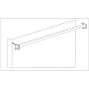 Trion WonderBar Black Metal Display Fixture - 48"L by TRION INDUSTRIES INCORPORATED – 48 inches, Metal, Black, Model WONDERBAR48BK