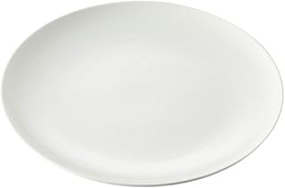 CAC China MAJ-12C Majesty Bone China Coupe Oval Platter, 10" by 7-1/4" by 7/8", Bone White (Box of 24)