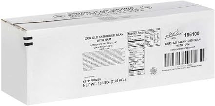 Chef Francisco Old Fashioned Bean Soup with Ham - 4 lb. tub, 4 per case