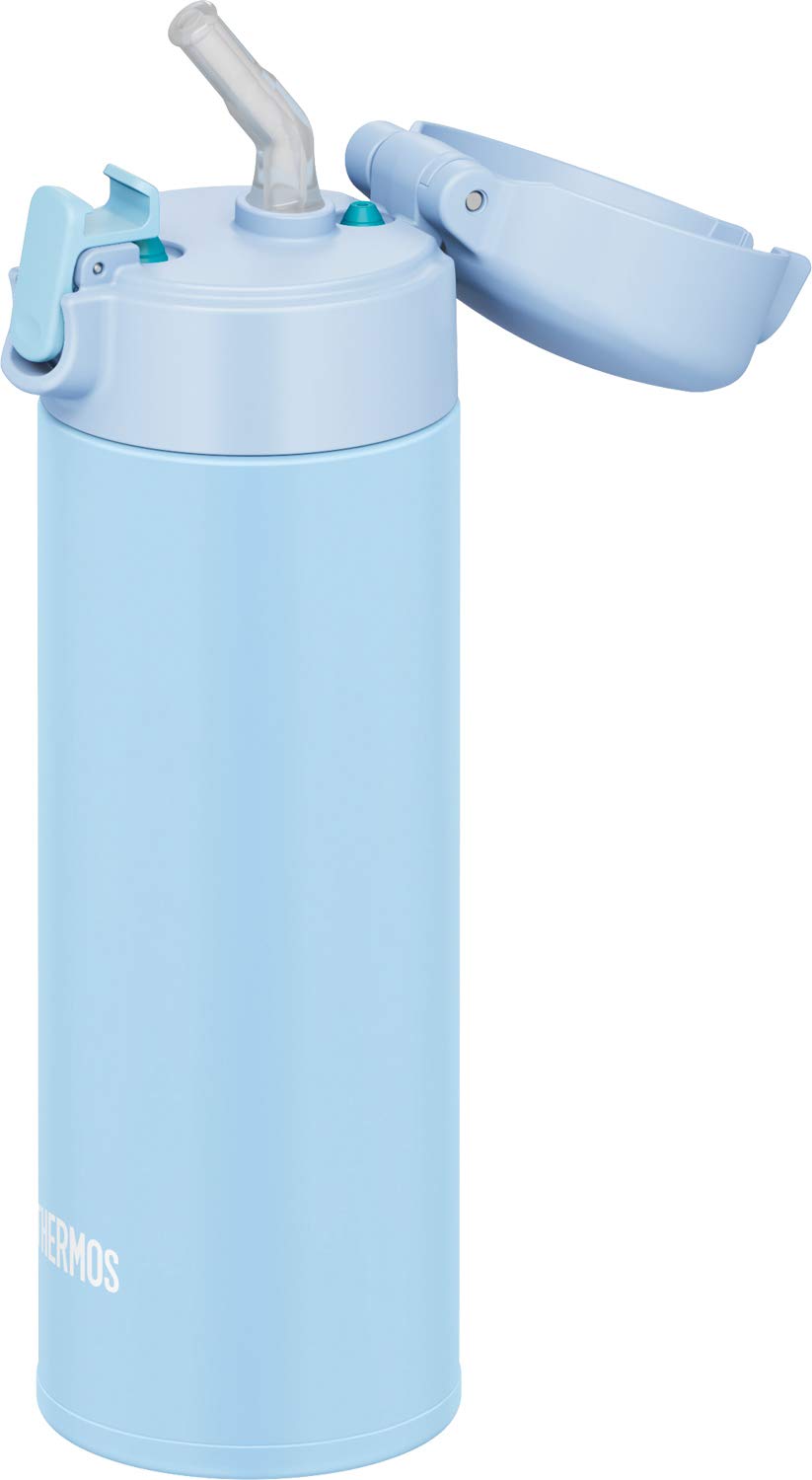 THERMOS 11.8 Ounces / blue (light) / Straw Thermoses