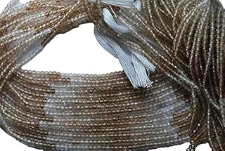 13.5 Inches Strand, AAA Natural Imperial Brown Topaz Faceted Rondelles, Size 3mm CHIK-STRD-71884